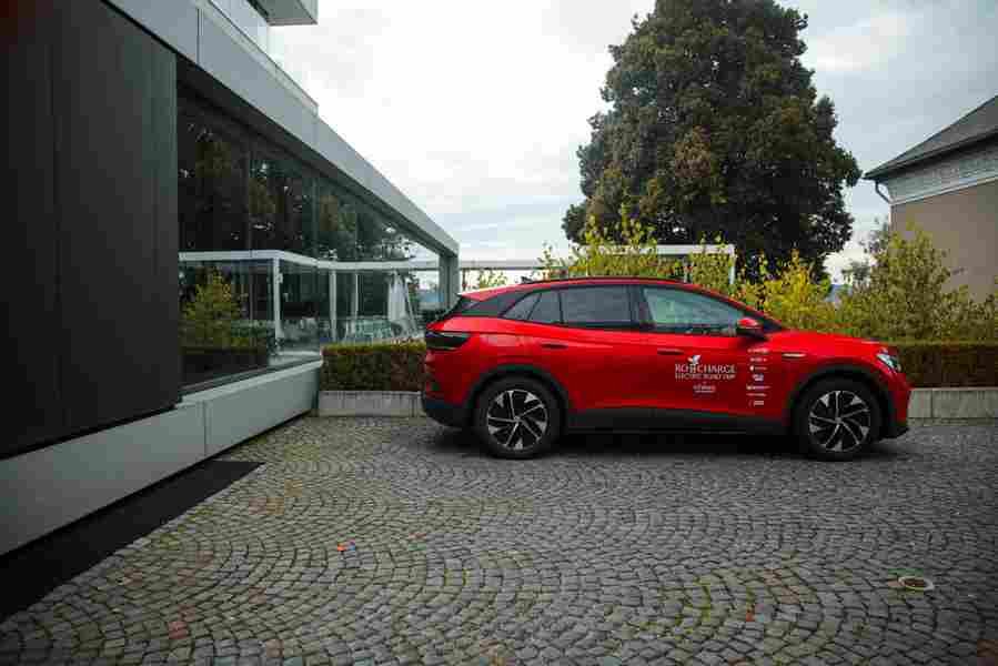 driven 2021 volkswagen id4 the first electric crossover from vw 40 Car A4 Photo Print