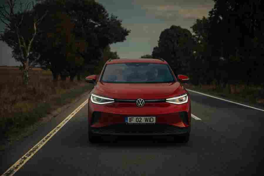 driven 2021 volkswagen id4 the first electric crossover from vw 45 Car A4 Photo Print