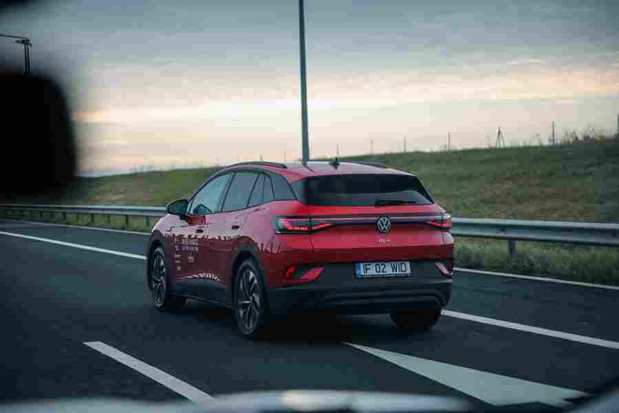 driven 2021 volkswagen id4 the first electric crossover from vw 50 Car A4 Photo Print