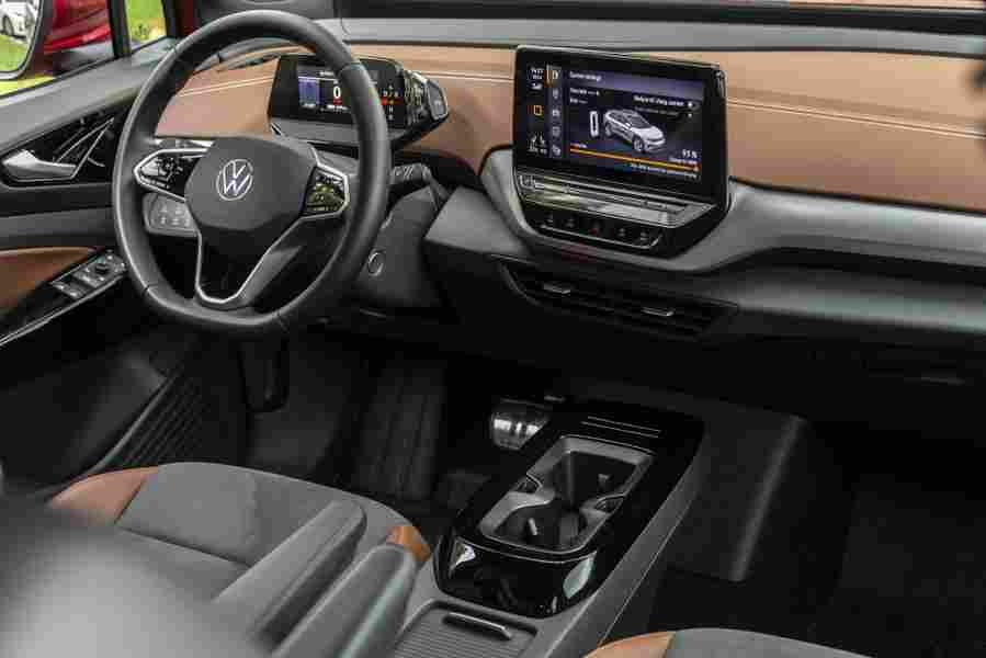 driven 2021 volkswagen id4 the first electric crossover from vw 73 Car A4 Photo Print