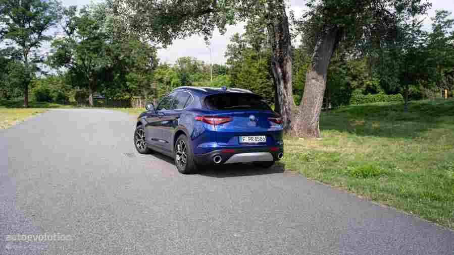 driven 2022 alfa romeo stelvio 22 diesel q4 ti the rough fine one 24 Car A4 Photo Print