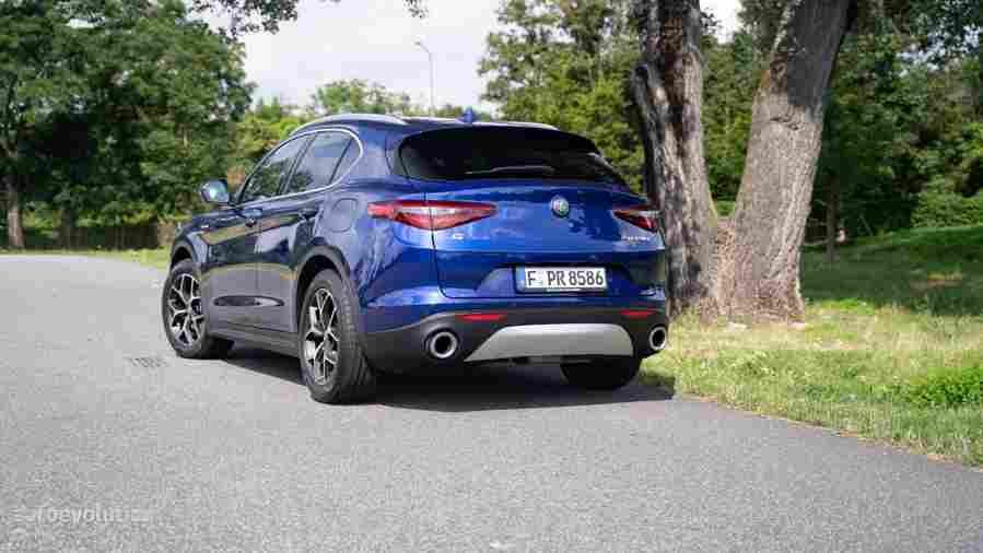 driven 2022 alfa romeo stelvio 22 diesel q4 ti the rough fine one 25 Car A4 Photo Print
