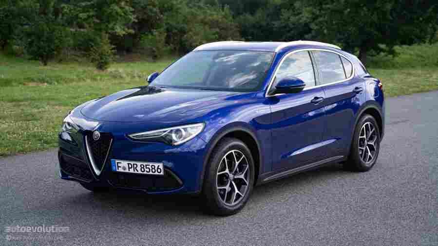 driven 2022 alfa romeo stelvio 22 diesel q4 ti the rough fine one 8 Car A4 Photo Print