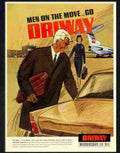 driway menswear 1960s Advert A4 Photo Print