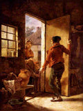 drolling alms to the poor Art A4 Photo Print