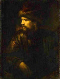 drost Man in a red Kolpak Art A4 Photo Print