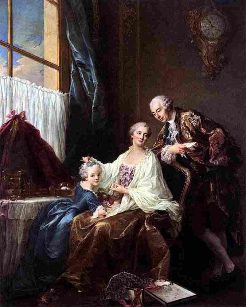 drouais family portrait Art A4 Photo Print