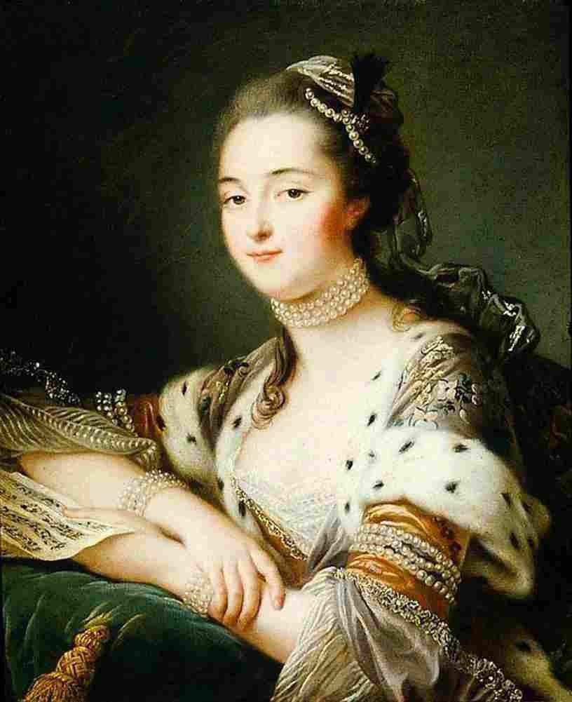 drouais mlle marguerite catherine haynault Art A4 Photo Print