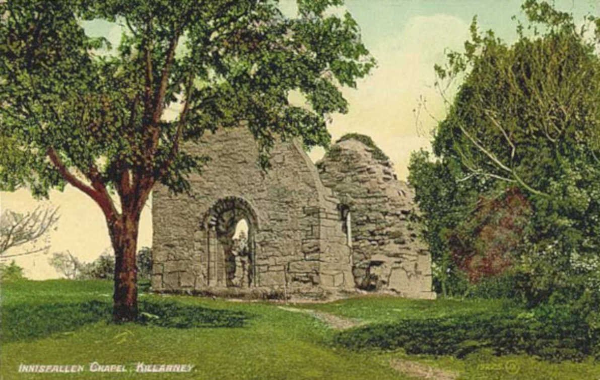 drunken chapel killarneyVintage 1880s 1900s A4 Photo Print