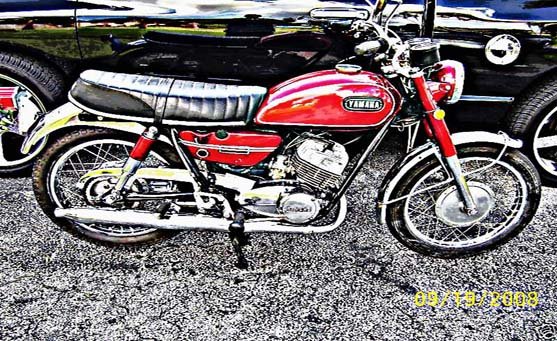 ds6 b motorbike A4 Photo Print