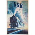 dsb aage rasmussen 1950 2 Advert A4 Photo Print