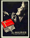 du maurier cigarettes 1940s Advert A4 Photo Print