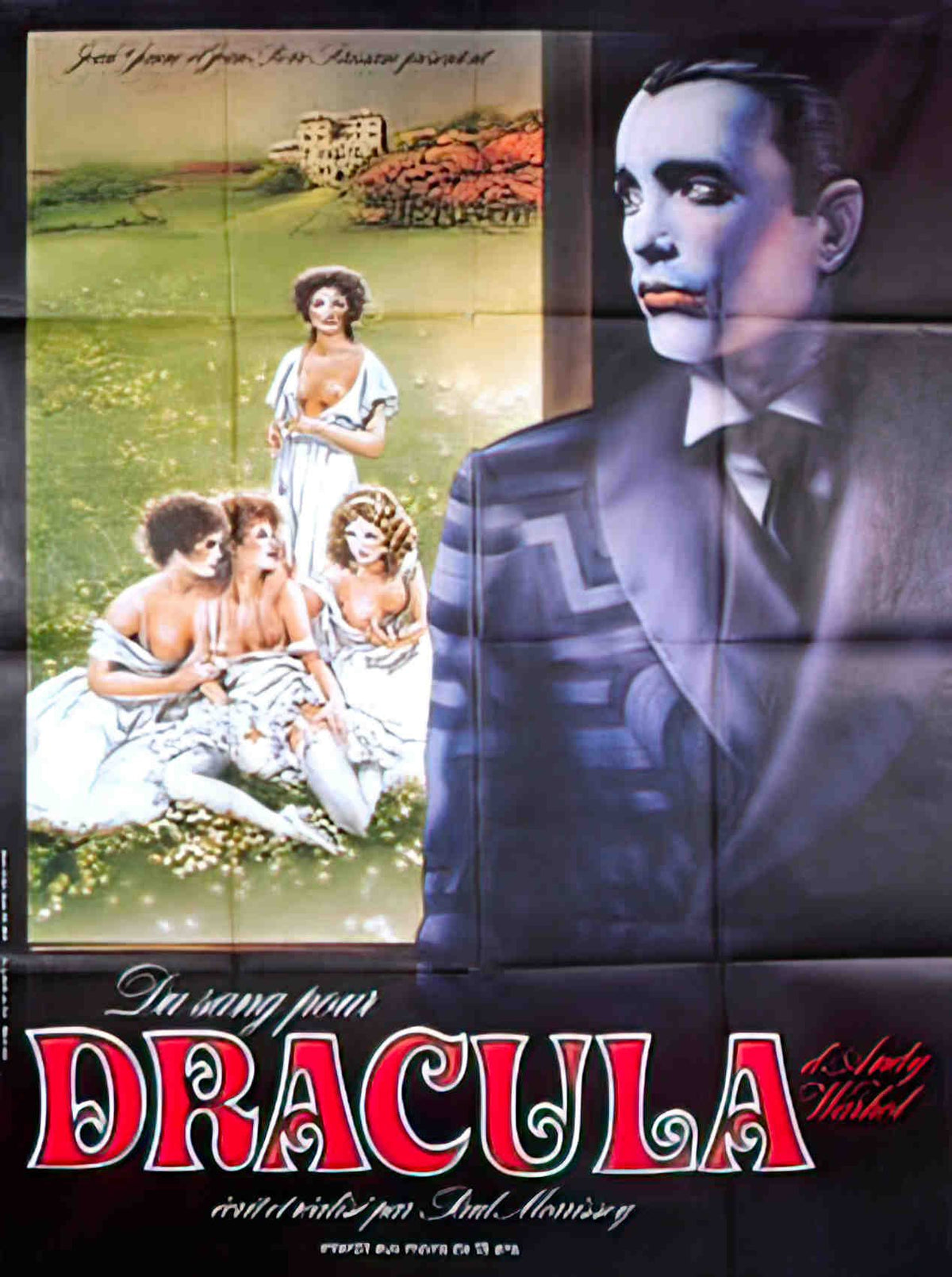 du sang pour dracula Advert A4 Photo Print
