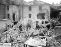 dublin bomb damage Vintage world war A4 Photo Print