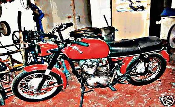 ducati 160 monza motorbike A4 Photo Print