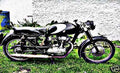 ducati 175t motorbike A4 Photo Print