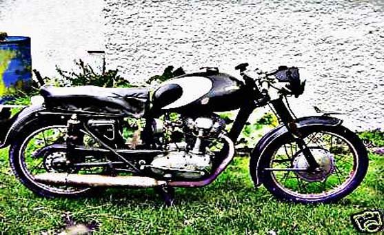 ducati 175t motorbike A4 Photo Print