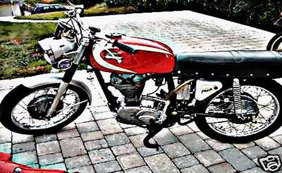 ducati 250 motorbike A4 Photo Print