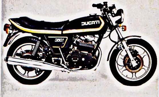 ducati 350 gtv motorbike A4 Photo Print