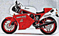 ducati 400f3 motorbike A4 Photo Print