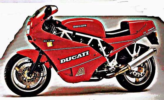 ducati 400ss junior motorbike A4 Photo Print