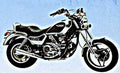 ducati 750 indiana motorbike A4 Photo Print