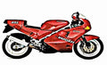 ducati 851sp motorbike A4 Photo Print
