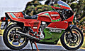 ducati 900 mhr motorbike A4 Photo Print