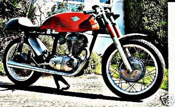 ducati daytona 250 motorbike A4 Photo Print
