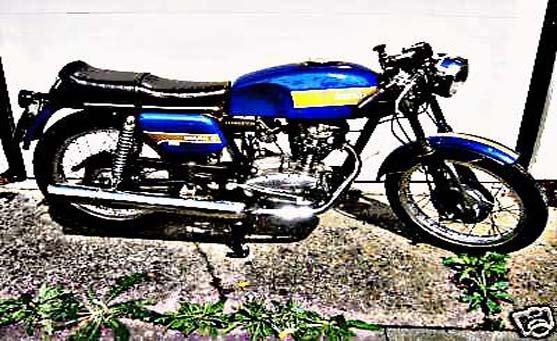 ducati mark3 motorbike A4 Photo Print