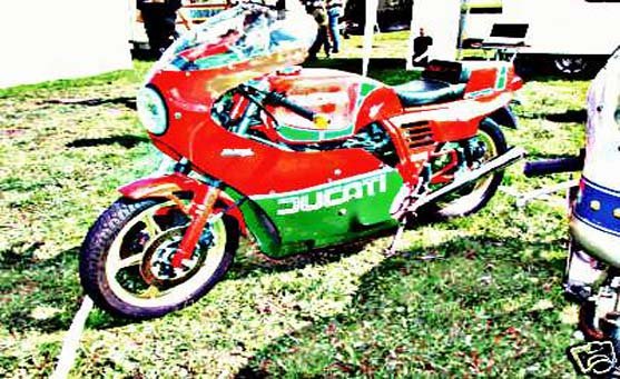 ducati mhr motorbike A4 Photo Print