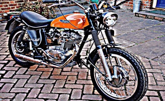 ducati scrambler motorbike A4 Photo Print