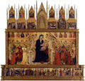duccio front reconstrruction of the maesta Art A4 Photo Print