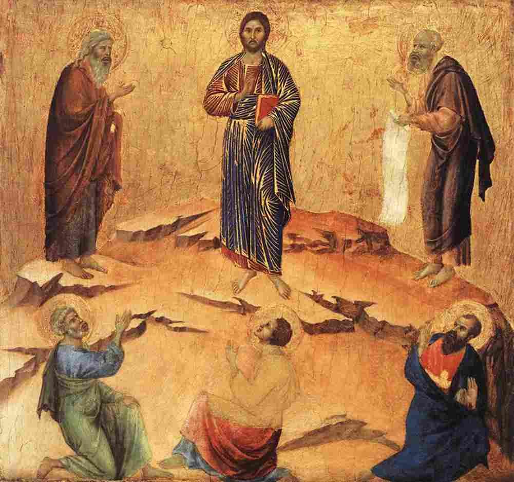 duccio transfiguration Art A4 Photo Print