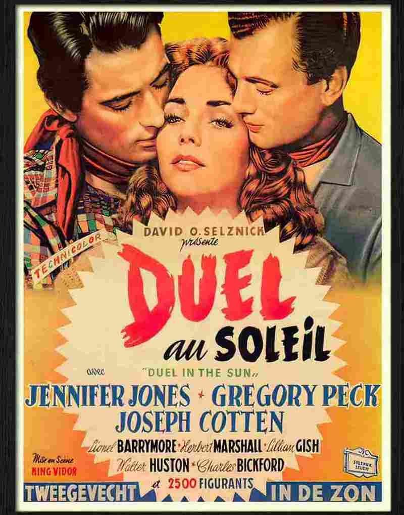 duel in the sun Advert A4 Photo Print
