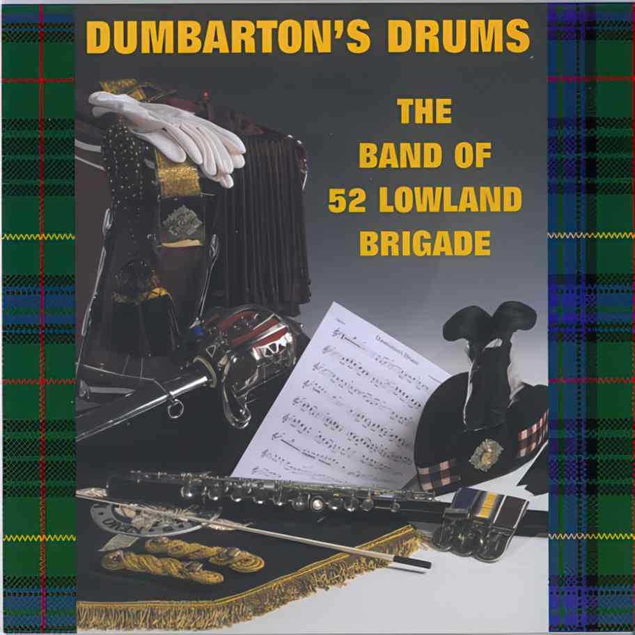 dumbarton drums band Vintage world war A4 Photo Print