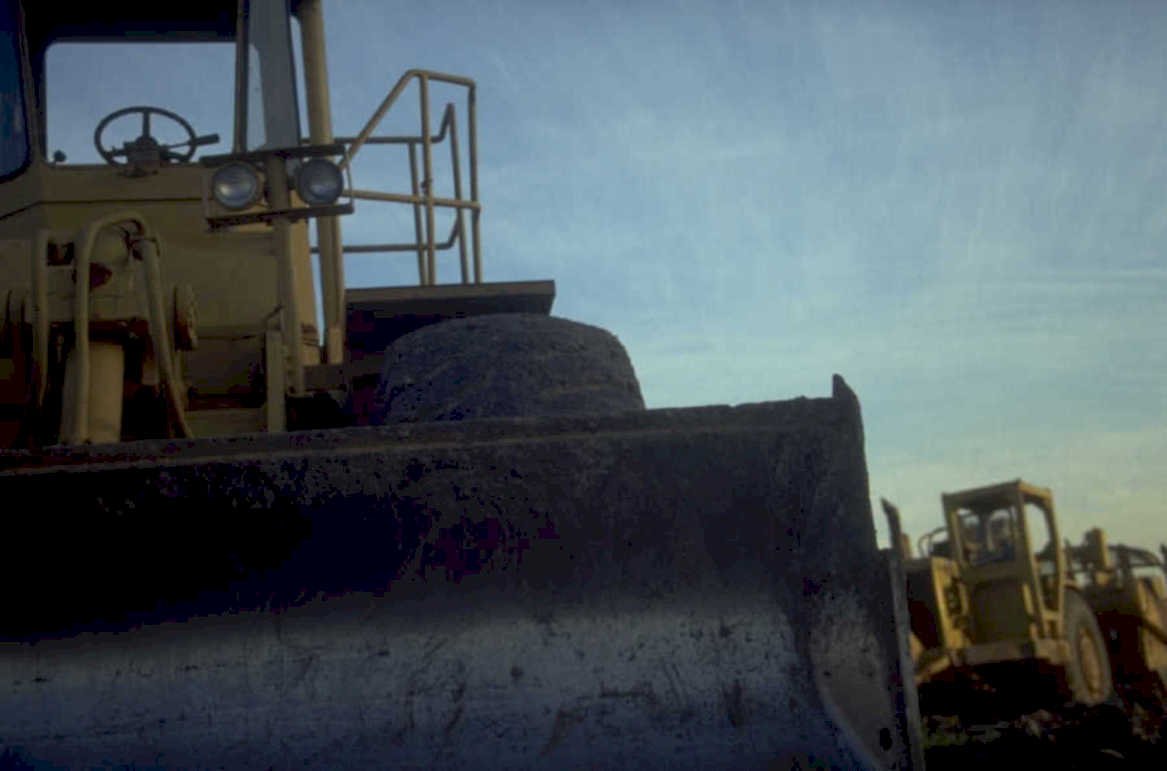 dump trucks grey 1980s 1990s A4 Photo Print
