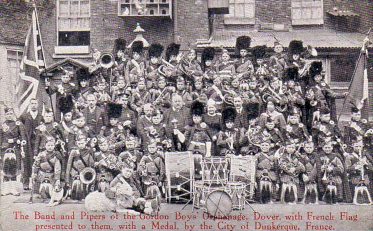 dunkerque boys bandVintage 1880s 1900s A4 Photo Print
