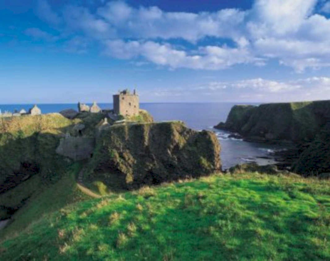 dunnottar castle coast UK GB British A4 Photo Print