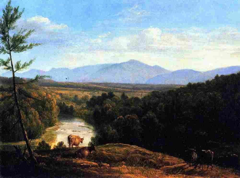durand Catskill Mountains Art A4 Photo Print