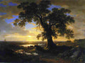 durand The Solitary Oak Art A4 Photo Print