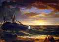 durand The Stranded Ship Art A4 Photo Print