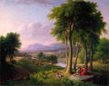 durand View Near Rutland Vermont Art A4 Photo Print