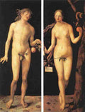 durer Adam and Eve Art A4 Photo Print