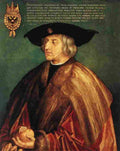 durer Emperor Maximilian I Art A4 Photo Print