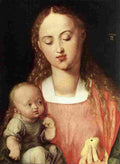 durer Madonna and Child with the Pear Art A4 Photo Print