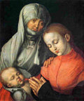 durer Saint Anne with the Virgin and Child Art A4 Photo Print