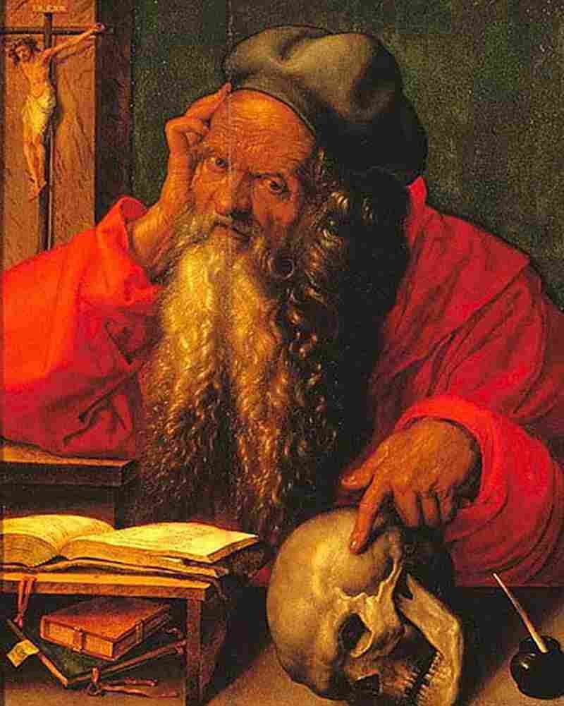 durer Saint Jerome Art A4 Photo Print