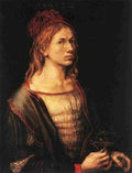 durer Self portrait at Twenty Two Art A4 Photo Print