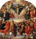durer The Adoration of the Trinity Art A4 Photo Print